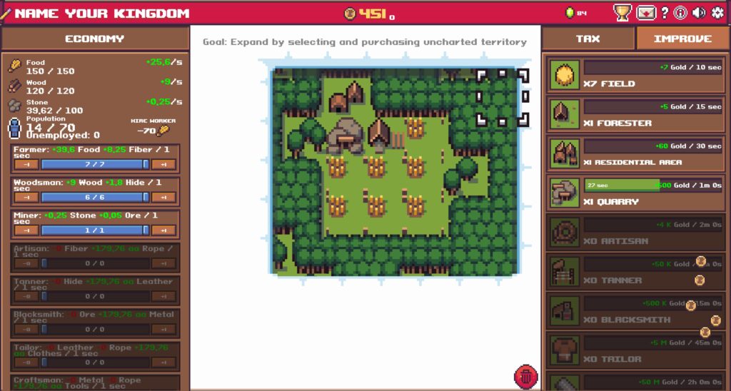 Kingdom Incremental Screenshot 5