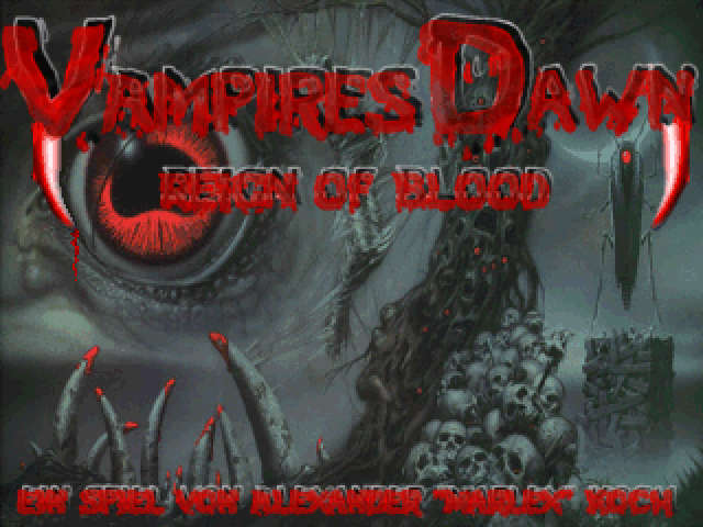 Vampires Dawn - Reign of Blood Cover