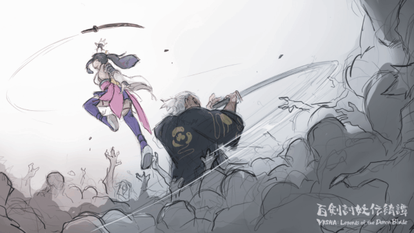 Yasha: Legends of the Demon Blade Cover