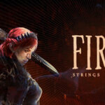 Offizielle Steam-Capsule zu Firva: Strings of Fate (Part 1) mit Spiellogo vor düsterer Fantasy-Kulisse