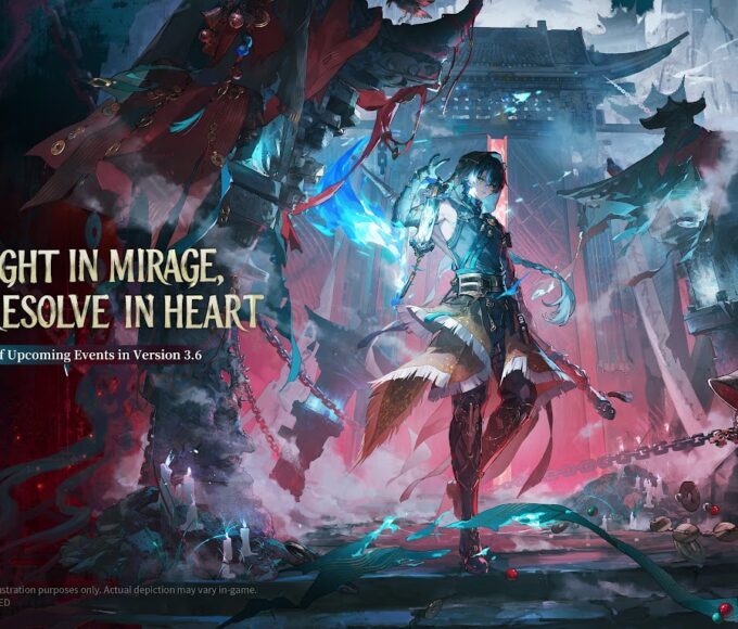 Jingran im offiziellen Keyart zur zweiten Phase von Wuthering Waves Version 3.6