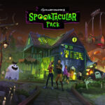 Gruselpark mit Spukhaus, Geistern und Achterbahn im Planet Coaster 2: Spooktacular Pack
