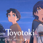 Hikaru und Lilun aus Tales from Toyotoki: Arrival of the Witch am Meeresufer